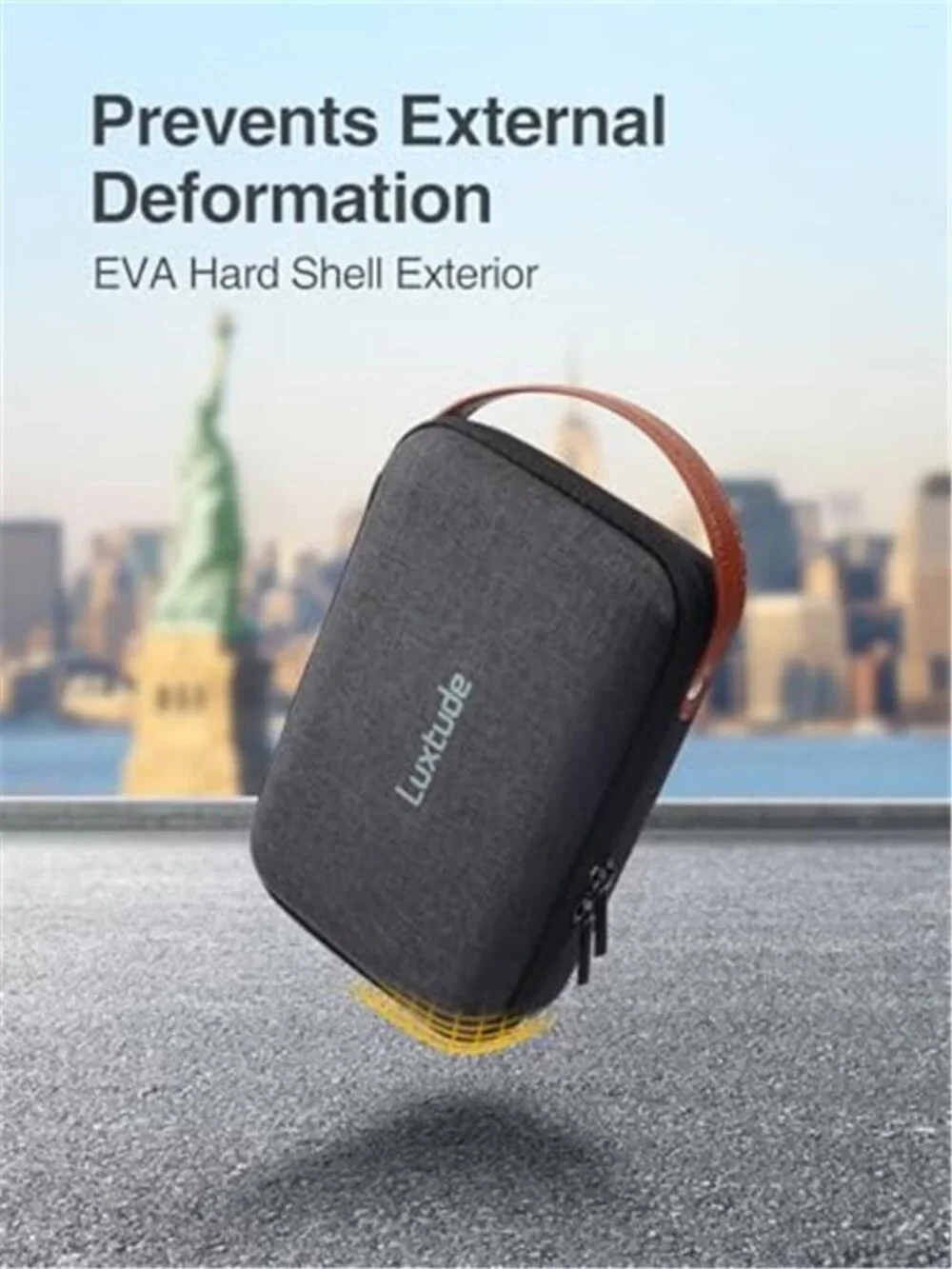 Electronic Organizer Travel Case,Portable Tech Organizers,Hard Shell Zipper Case